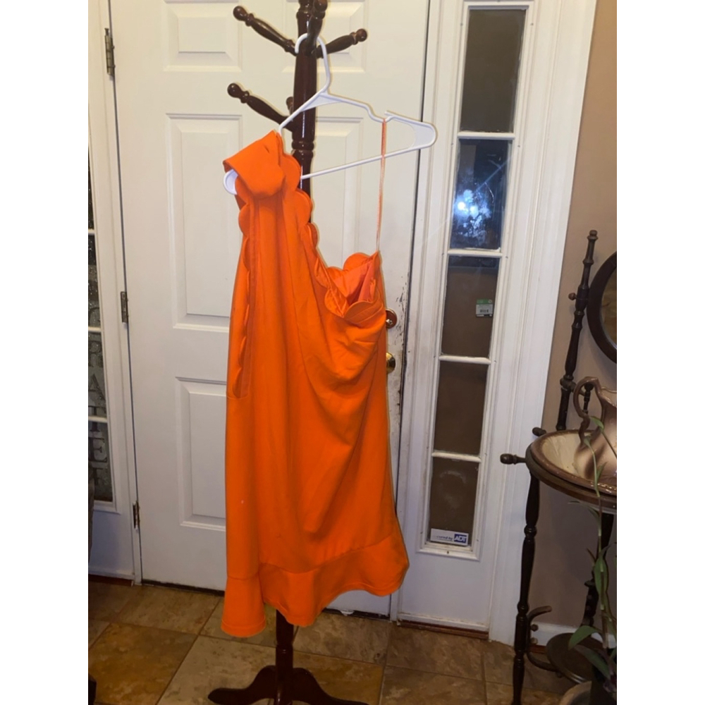 Women's Victoria Beckham for Target Dress Size 1X Orange